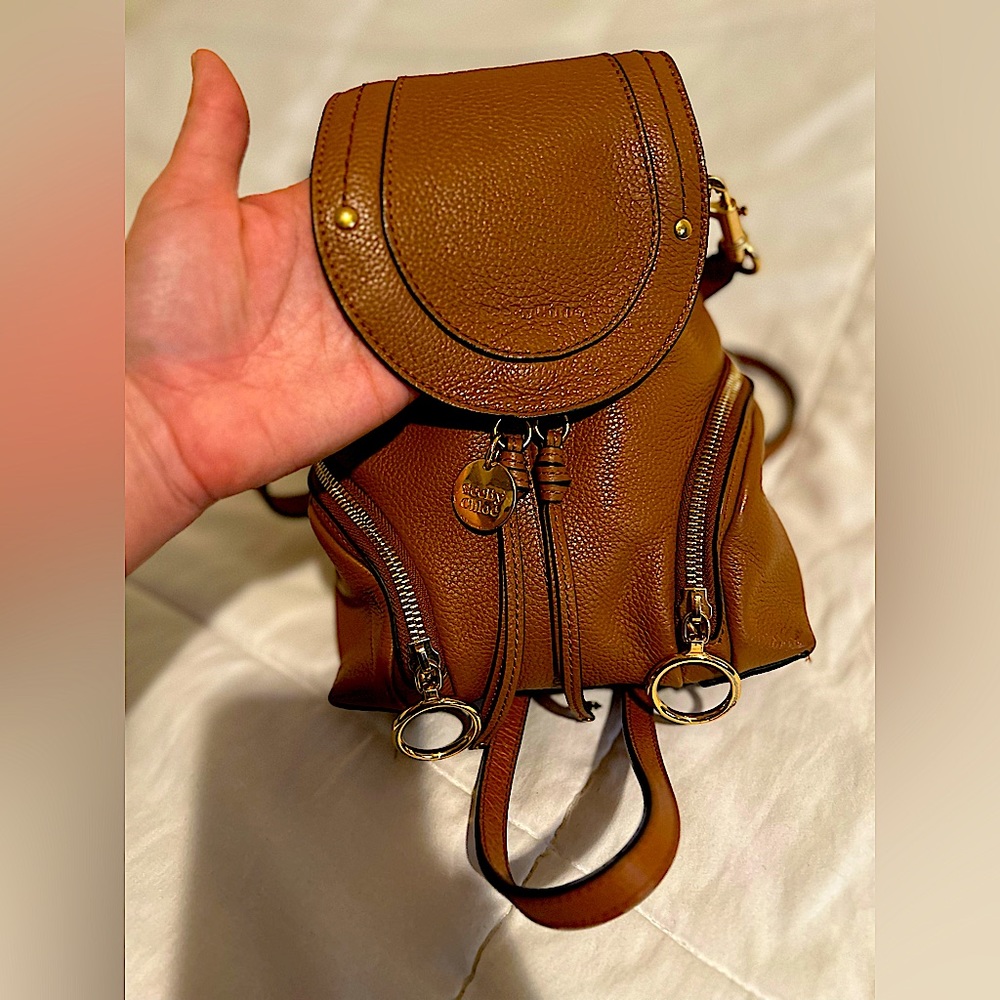 See By Chloe mini backpack/ perfect condition
